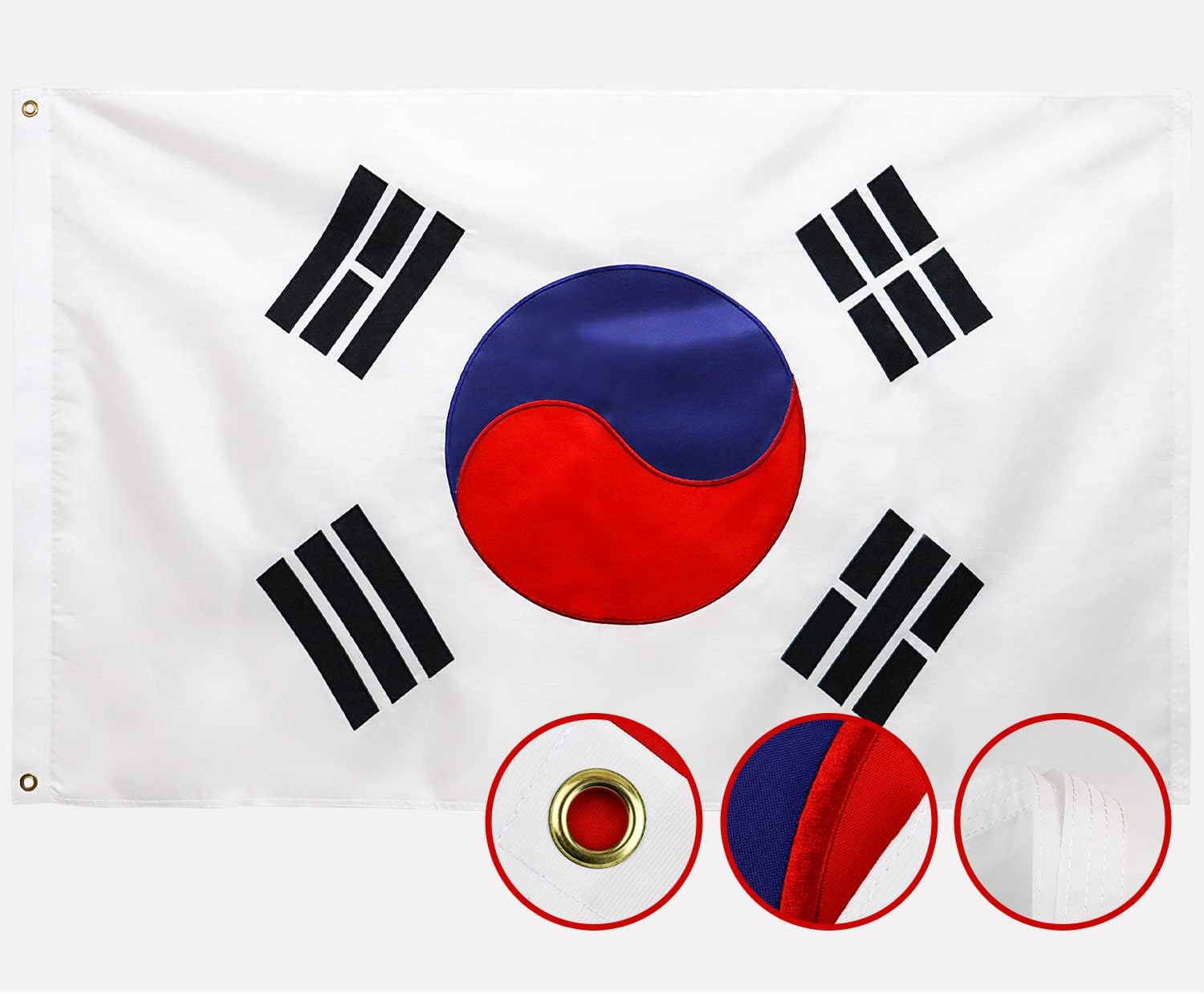 耀州韩国国旗 3x5ft